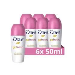 Advanced Care Go Fresh Pomegranate Scent Anti-perspirant Deodorant pack of 6 with Triple Moisturising technology roll-on
