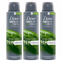 Dove Men+Care Advanced Antiperspirant Deodorant - Buy 3 - Extra Fresh