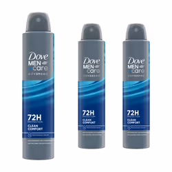 Dove Anti-Perspirant Men+Care Advanced Deo, 200ml - Buy 3 - Clean Comfort