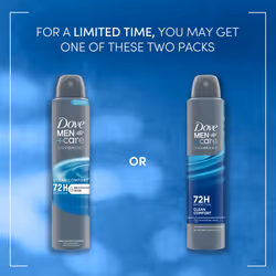 Dove Anti-Perspirant Men+Care Advanced Deo, 200ml - Buy 3 - Clean Comfort - Additional view 7