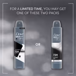 Dove Anti-Perspirant Men+Care Advanced Deo, 200ml - Buy 3 - Invisible Dry