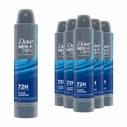 Dove Anti-Perspirant Men+Care Advanced Deo, 200ml - Buy 6 - Clean Comfort