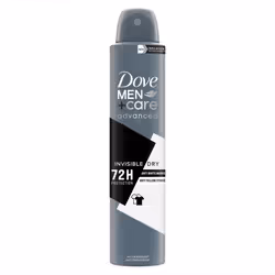 Dove Anti-Perspirant Men+Care Advanced Deo, 200ml - Buy 6 - Invisible Dry
