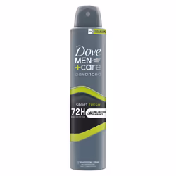 Dove Anti-Perspirant Men+Care Advanced Deo, 200ml - Buy 6 - Sport Fresh