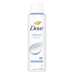 Classic Anti-perspirant Deodorant Spray with Â¼ moisturising cream for 48 hours of protection 150 ml