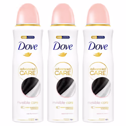 Dove Advanced Care AP Deodorant Spray, 200ml - Buy 3 - Invisible Care