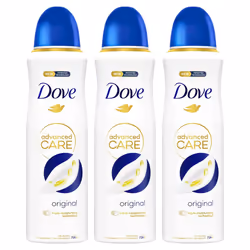 Dove Advanced Care AP Deodorant Spray, 200ml - Buy 3 - Original