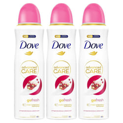 Dove Advanced Care AP Deodorant Spray, 200ml - Buy 3 - Pomegranate & Lemon Verbena