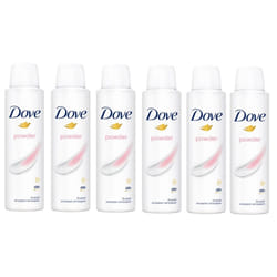 ANTIPERSPIRANT DEODORANT POWDER WOMEN 0% ALCOHOL 150ML (6)