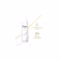 Powder Anti-perspirant Deodorant Spray pack of 6 with Â¼ moisturising cream for 48 hours of protection 200 ml