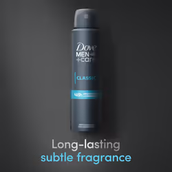 Dove Men+Care Classic Antiperspirant with 48H Sweat Protection Deo 150ml, 3 Pack