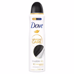Dove AntiPerspirant Advanced Care Deodorant, 150ml - Buy 6 - Invisible Dry