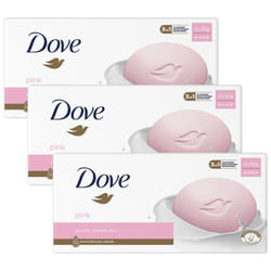 Dove Pink Beauty Cream Bar, 6 x 90g - Buy 3