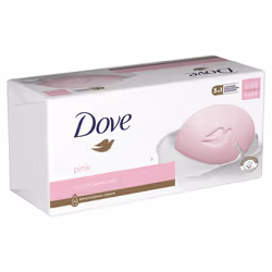 Dove Pink Beauty Cream Bar, 6 x 90g - Buy 3