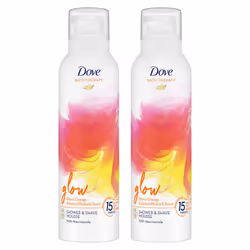 Dove Bath Therapy Shower & Shave Mousse, 200ml - Buy 2 - Glow
