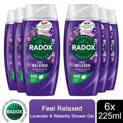 Radox Mineral Therapy Shower Gel - 225ml - Buy 6 - Feel Relaxed
