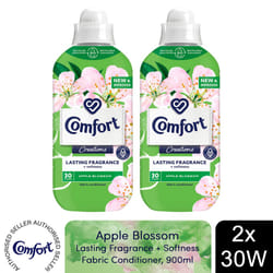 Comfort Fabric Conditioner Apple Blossom 900ml 30W - Buy 2