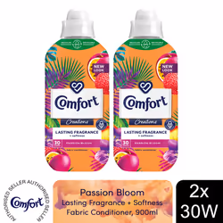 Comfort Fabric Conditioner Passion Bloom 900ml 30W - Buy 2