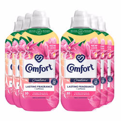 Comfort Creation Fabric Conditioner, 30-wash - Buy 6 - Honeysuckle & Sandalwood