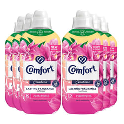 Comfort Creation Fabric Conditioner, 30-wash - Buy 6 - Honeysuckle & Sandalwood