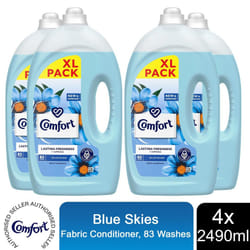 Comfort Fabric Conditioner Blue Skies 2490ml - 83W - Buy 4