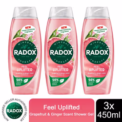 Radox Shower Gel Feel Uplifted - 450 ml - Buy 3 - Feel Uplifted