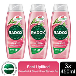 Radox Shower Gel Feel Uplifted - 450 ml - Buy 3 - Feel Uplifted