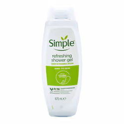 Simple Shower Refreshing Gel 675ml.