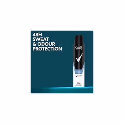 Men Invisible Ice Fresh Anti-Perspirant Aerosol pack of 6 deodorant for men that protects against white marks and yellow