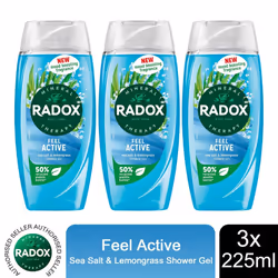 Radox Mineral Therapy Shower Gel - 225ml - Buy 3 - Feel Active
