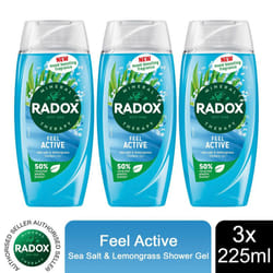 Radox Mineral Therapy Shower Gel - 225ml - Buy 3 - Feel Active