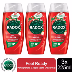 Radox Mineral Therapy Shower Gel - 225ml - Buy 3 - Feel Ready