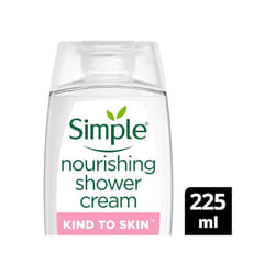 Simple Nourishing Shower Cream 225ml Pack of 3 Gentle Formulation Kind To Skin