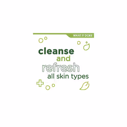 Kind to Skin Refreshing Shower Gel pack of 6 body wash with natural cucumber extract for dry skin 225 ML