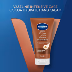 Vaseline Hand Cream Intensive Care Pure Cocoa Butter 75ml, 4 Pack