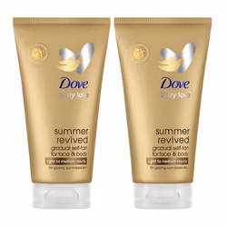2x Dove Derma Spa Face Cream Summer Revived Self Tan 75ml - Additional view 8