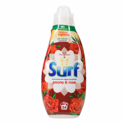 Surf Concentrated Liquid Detergent Peony & Rose 24 Washes