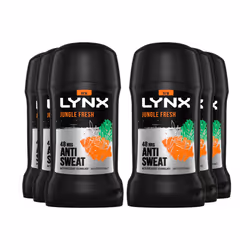 Lynx Anti-Perspirant Deodorant Stick Jungle Fresh 50ml, 6pk