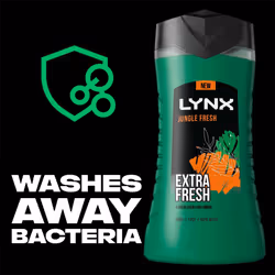 Lynx 3in1 Body, Face & Hair Wash Shower Gel 225ml, 6pk