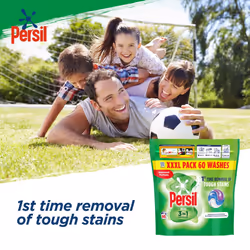 Persil XXXL 3in1 Laundry Washing Capsules Bio 120W, 2pk