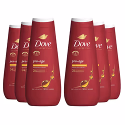 Dove Advanced Care Body Wash Pro Age 400ml, 6pk