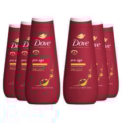 Dove Advanced Care Body Wash Pro Age 400ml, 6pk