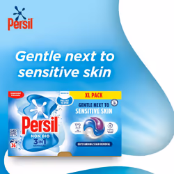 Persil XL 3 in 1 Washing Capsules Non Bio 36 Washes, 3 Pack