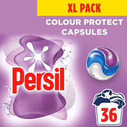 Persil XL 3 in 1 Washing Capsules Colour Protect 36W, 3pk