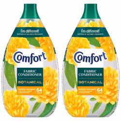 Comfort Botanical Fabric Conditioner Summer Bouquet Softner 960ml, 2pk