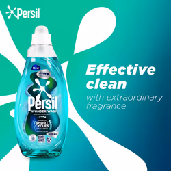 Persil Wonder Wash Liquid Laundry Detergent 55W 1.485L, 2pk