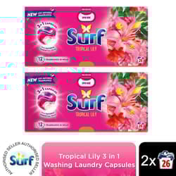 Surf 3in1 Laundry Detergent Tropical Lily 2 or 4pk - Buy 2