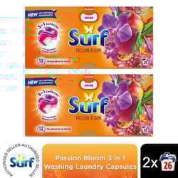 Surf 3in1 Laundry Detergent Passion Bloom 2 or 4pk - Buy 2