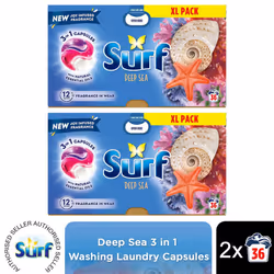 Surf 3in1 Laundry Washing Detergent DeepSea 2or4pk - Buy 2