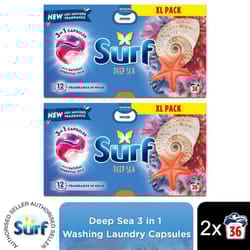 Surf 3in1 Laundry Washing Detergent DeepSea 2or4pk - Buy 2